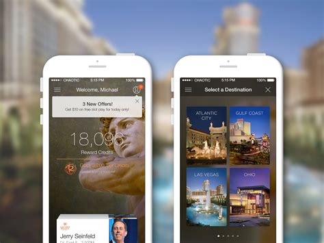 Mga video ng caesars total rewards app.